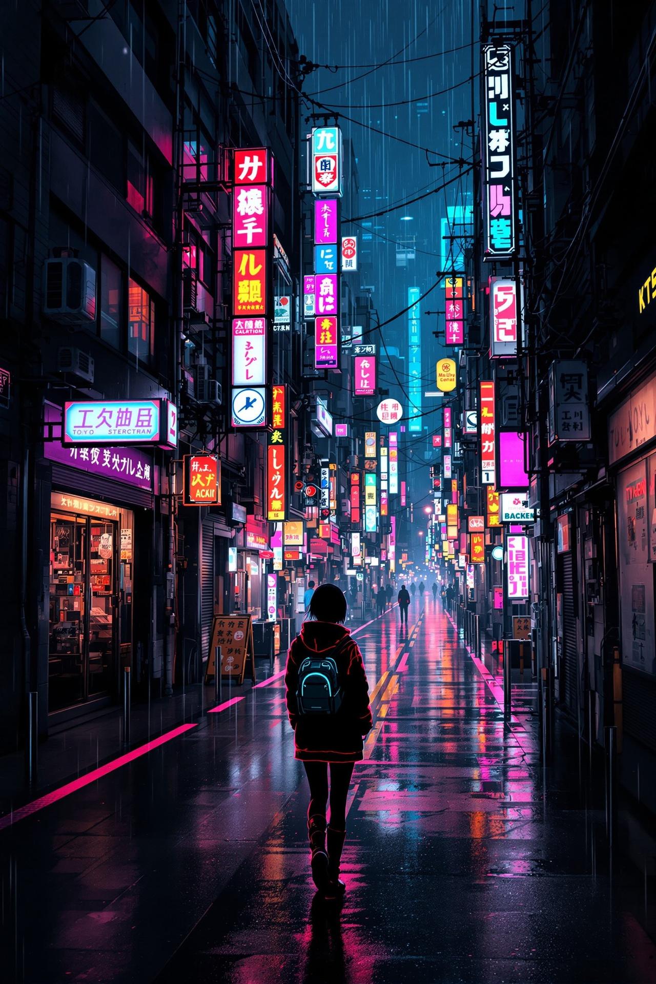 动漫同人片单内容 - 赛博朋克·东京